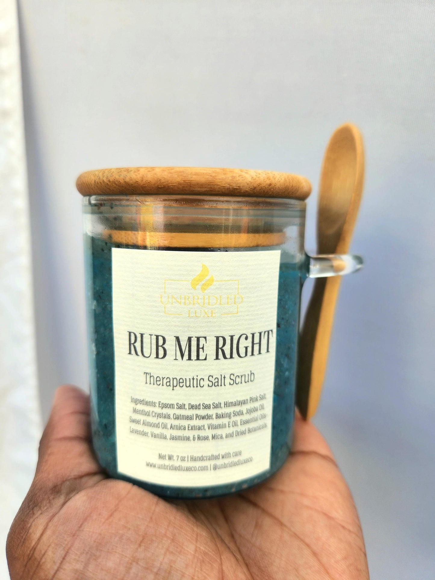 7 oz Rub Me Right Salt Scrub