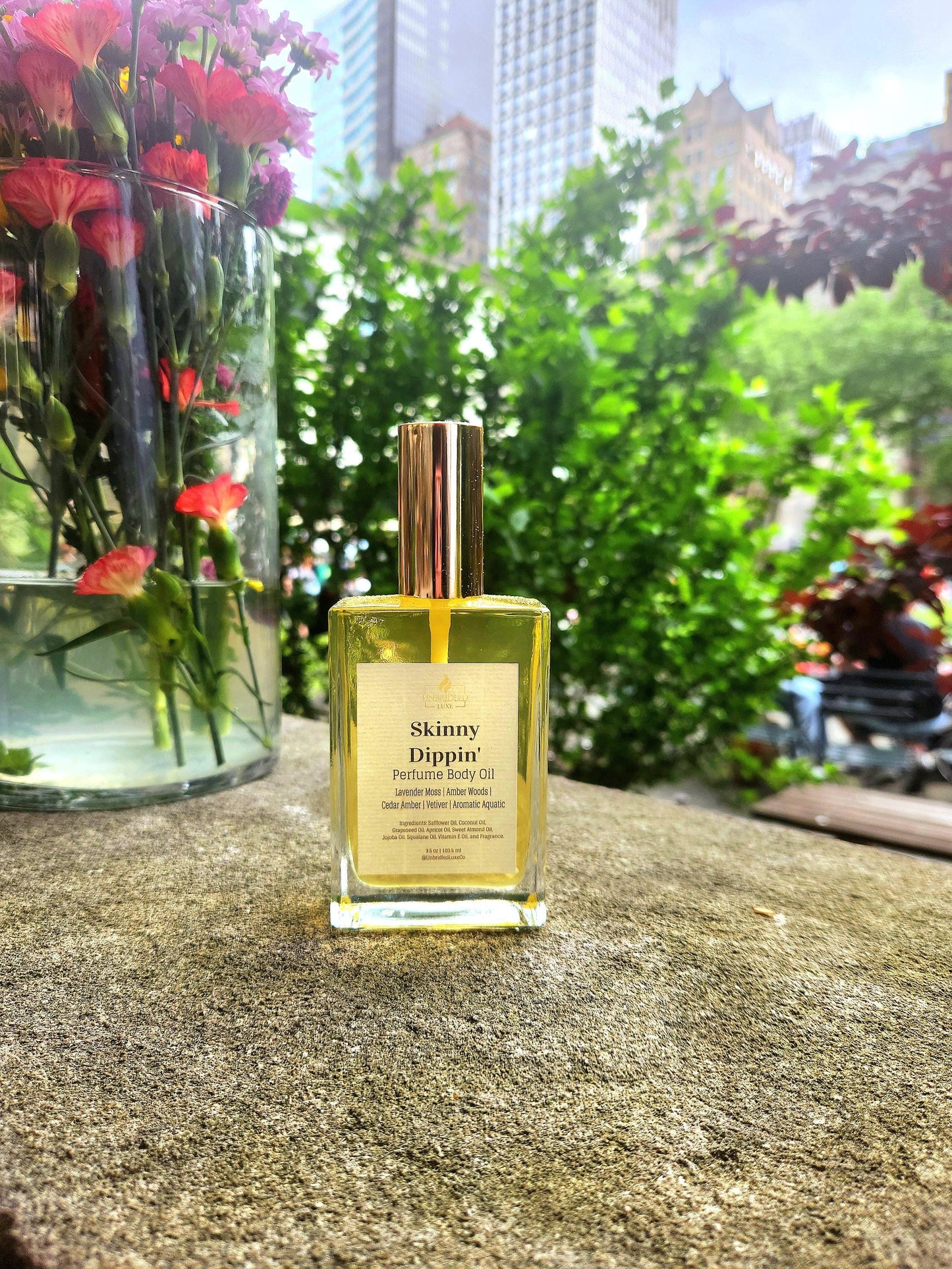 3.5 oz Perfume Body Oil ~ Skinny Dippin'