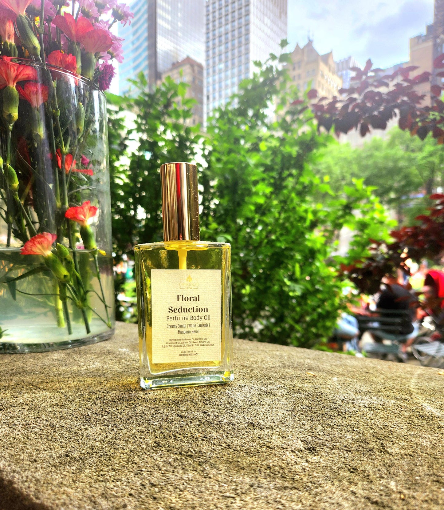 3.5 oz Perfume Body Oil ~ Floral Seduction