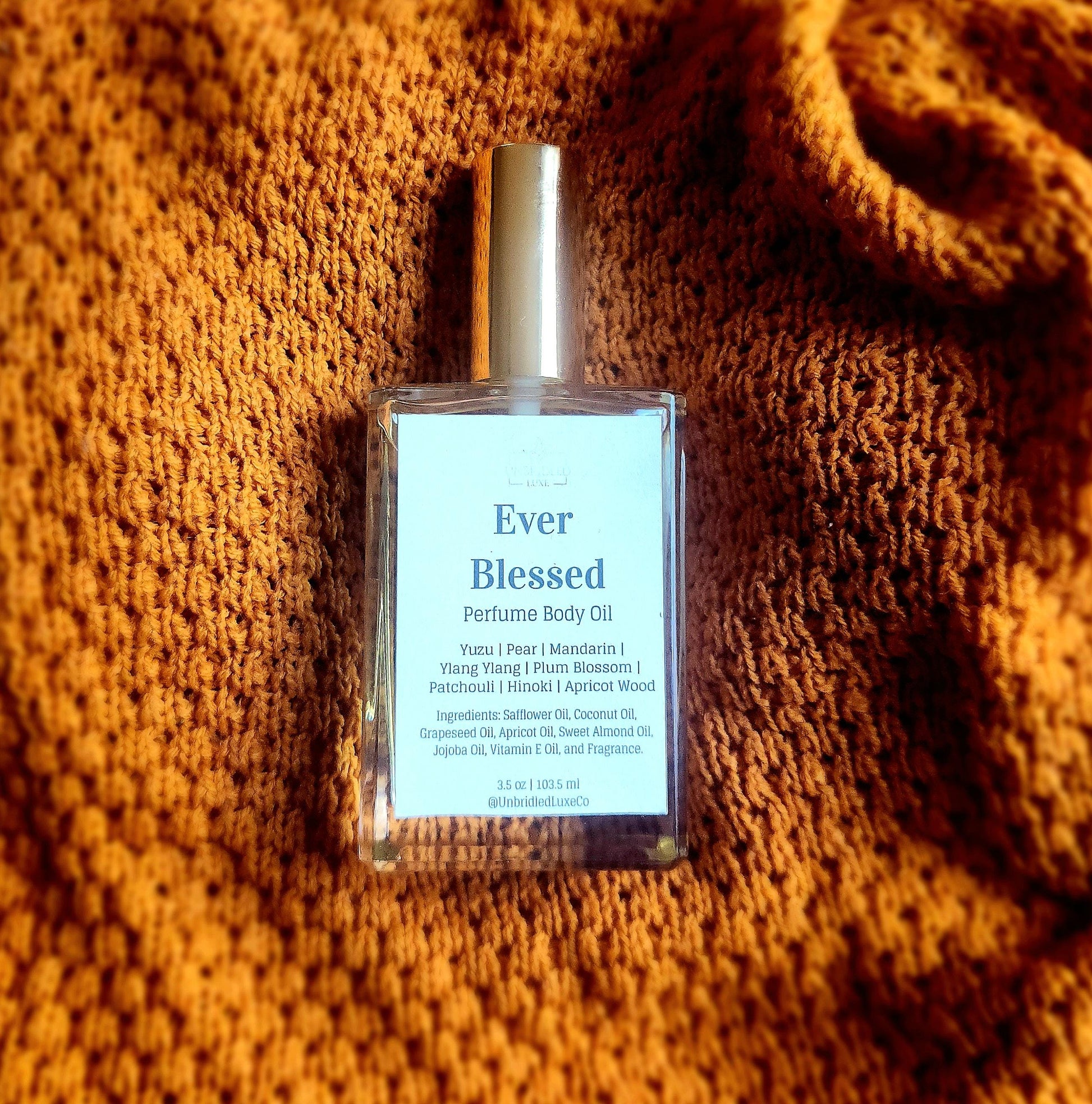 3.5 oz Perfume Body Oil ~ Made U Blush