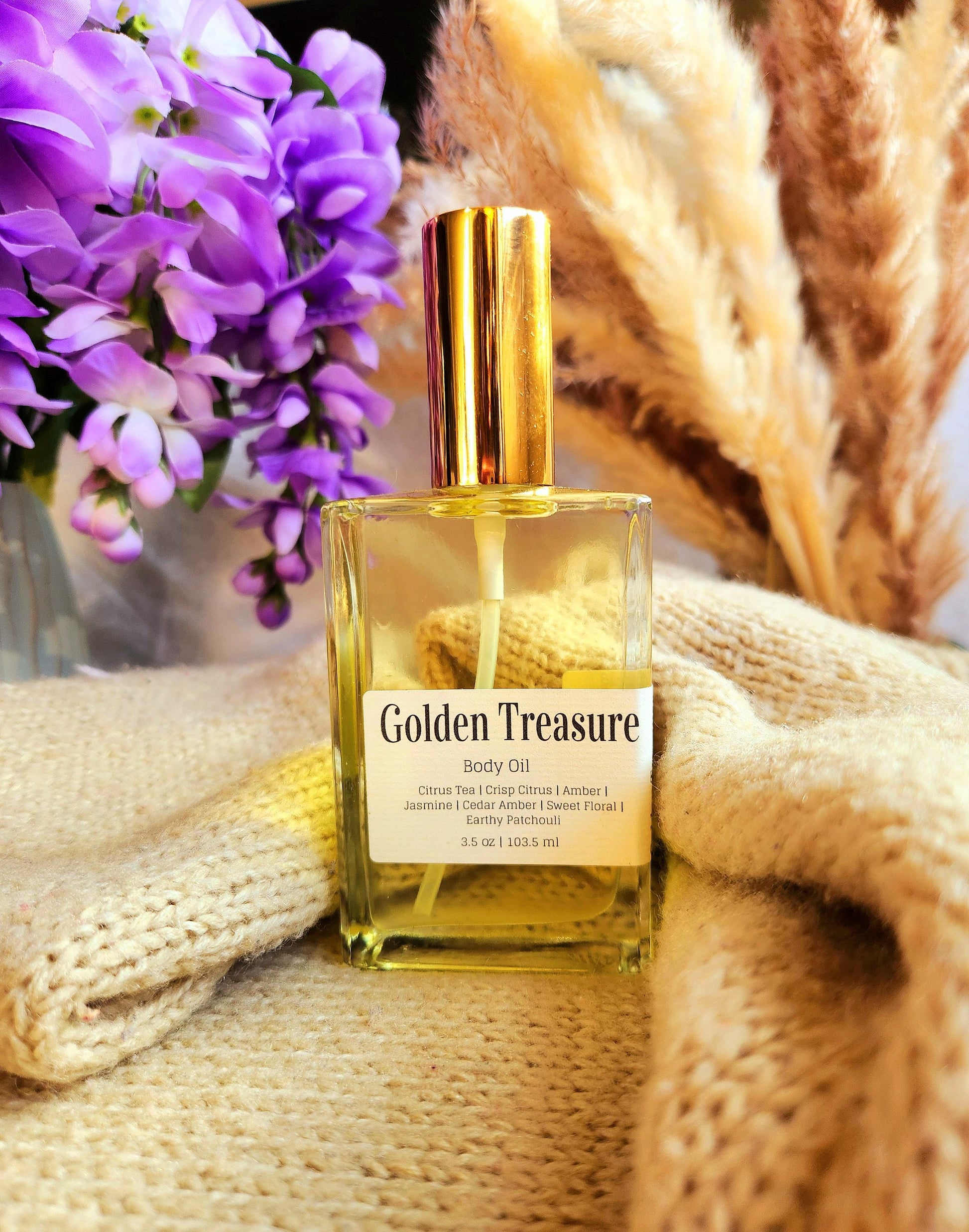 3.5 oz Perfume Body Oil ~ Earthly Wonder