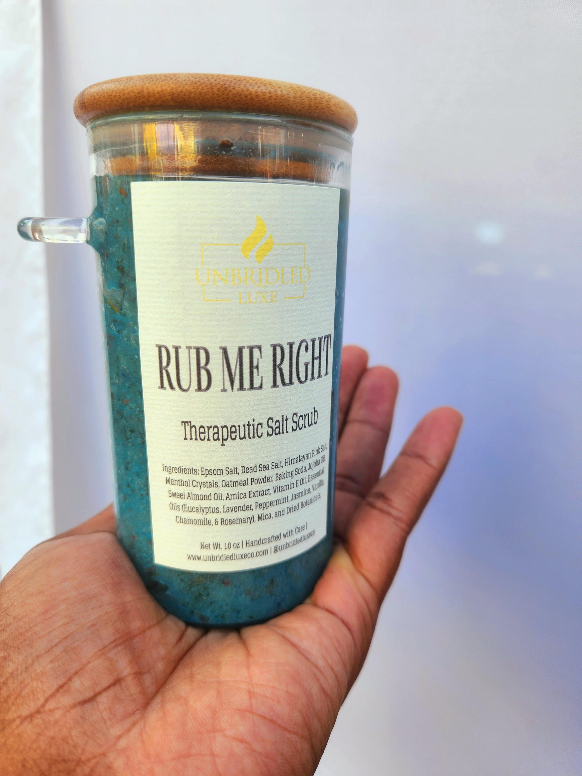 10 oz Rub Me Right Salt Scrub