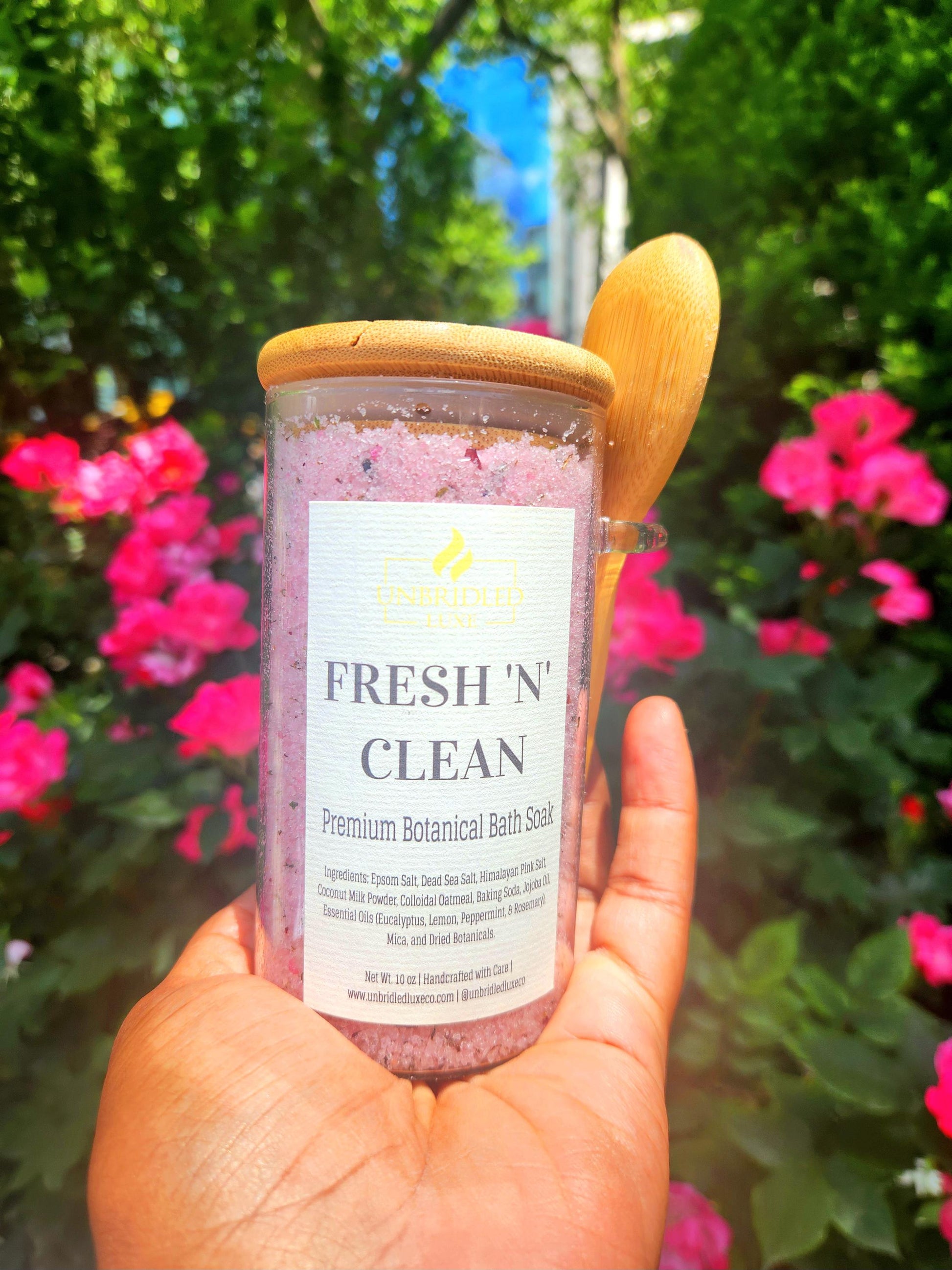 10 oz Fresh N' Clean Bath Salt