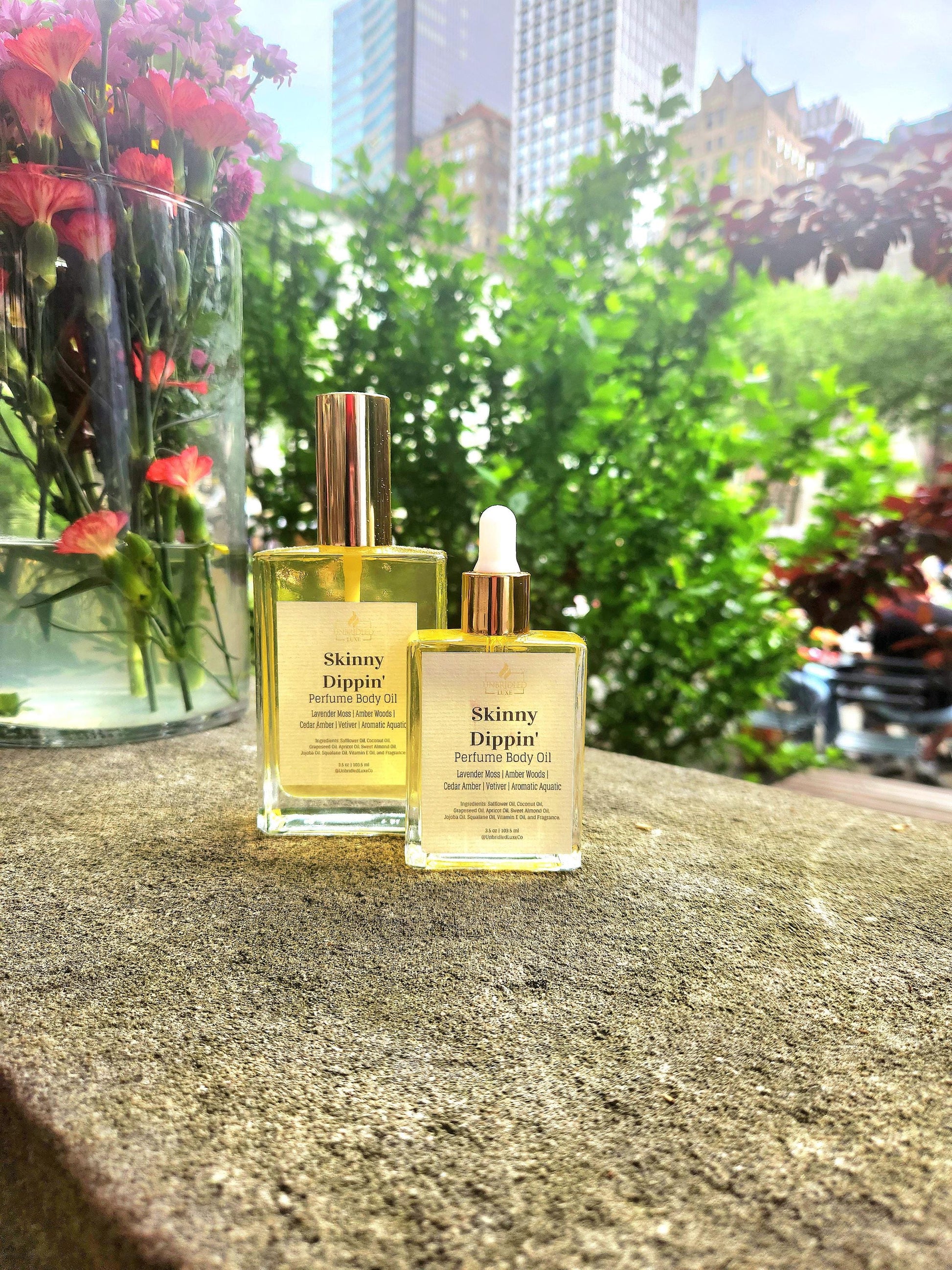 3.5 oz Perfume Body Oil ~ Skinny Dippin'