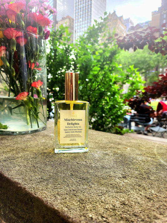3.5 oz Perfume Body Oil ~ Mischievous Delights