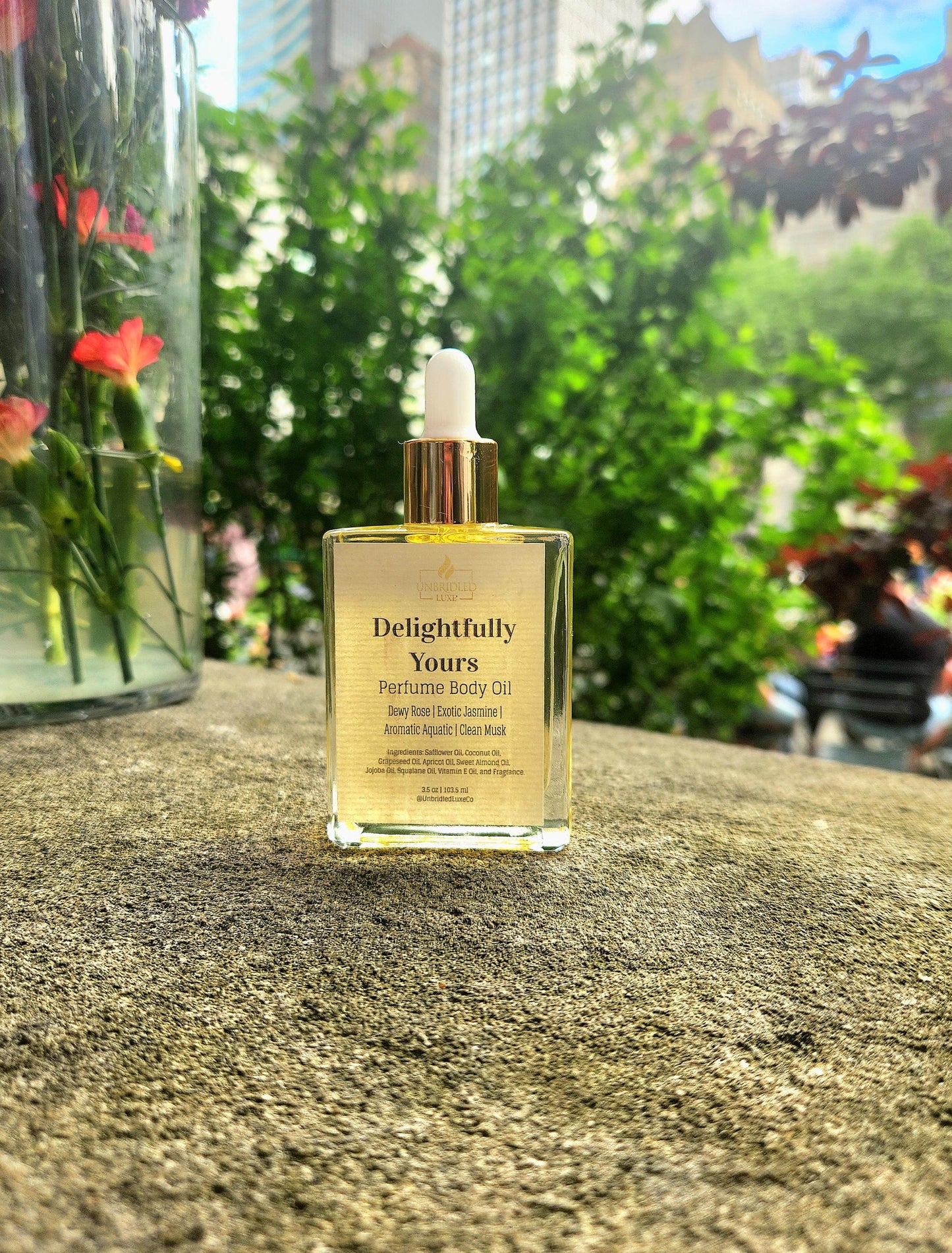 3.5 oz Perfume Body Oil ~ Delightfully Yours