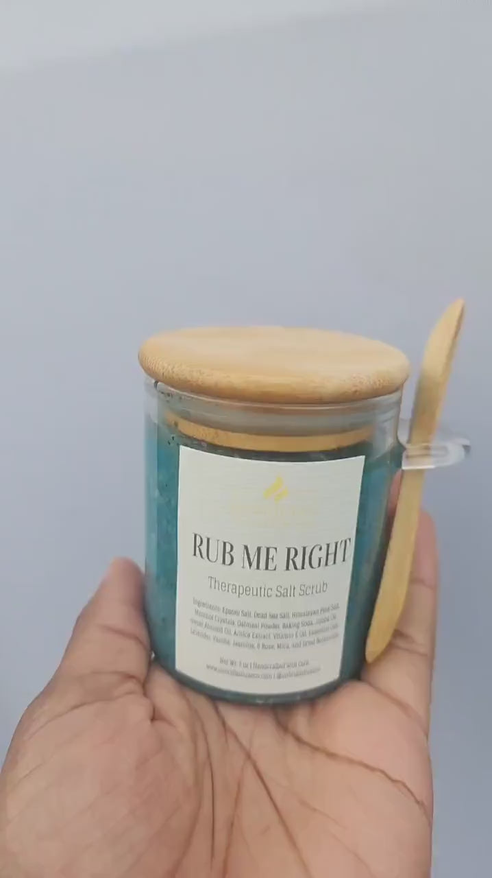 7 oz Rub Me Right Salt Scrub